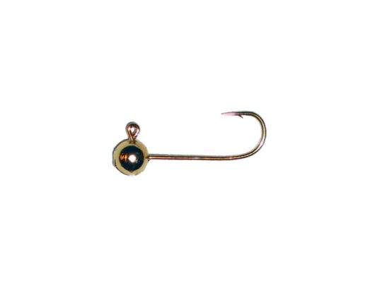 4570 4 - jig hooks gold 10 pieces/pack