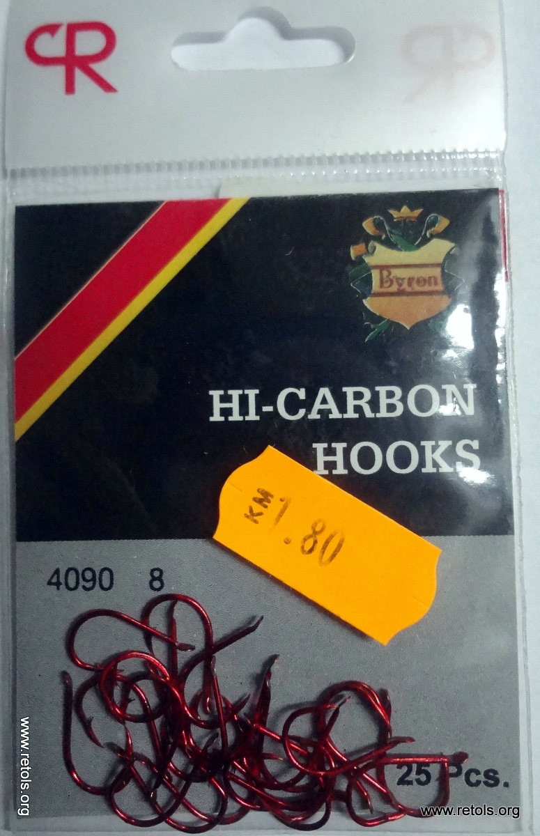 Hi Carbon Hooks 4090-8